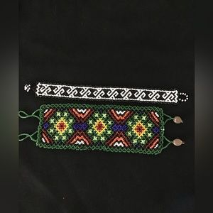 Shipibo Boho Beaded Bracelets (2)
